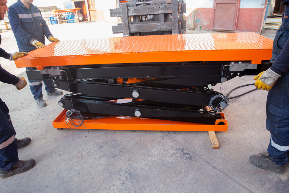 Nůžková zdvihací plošina